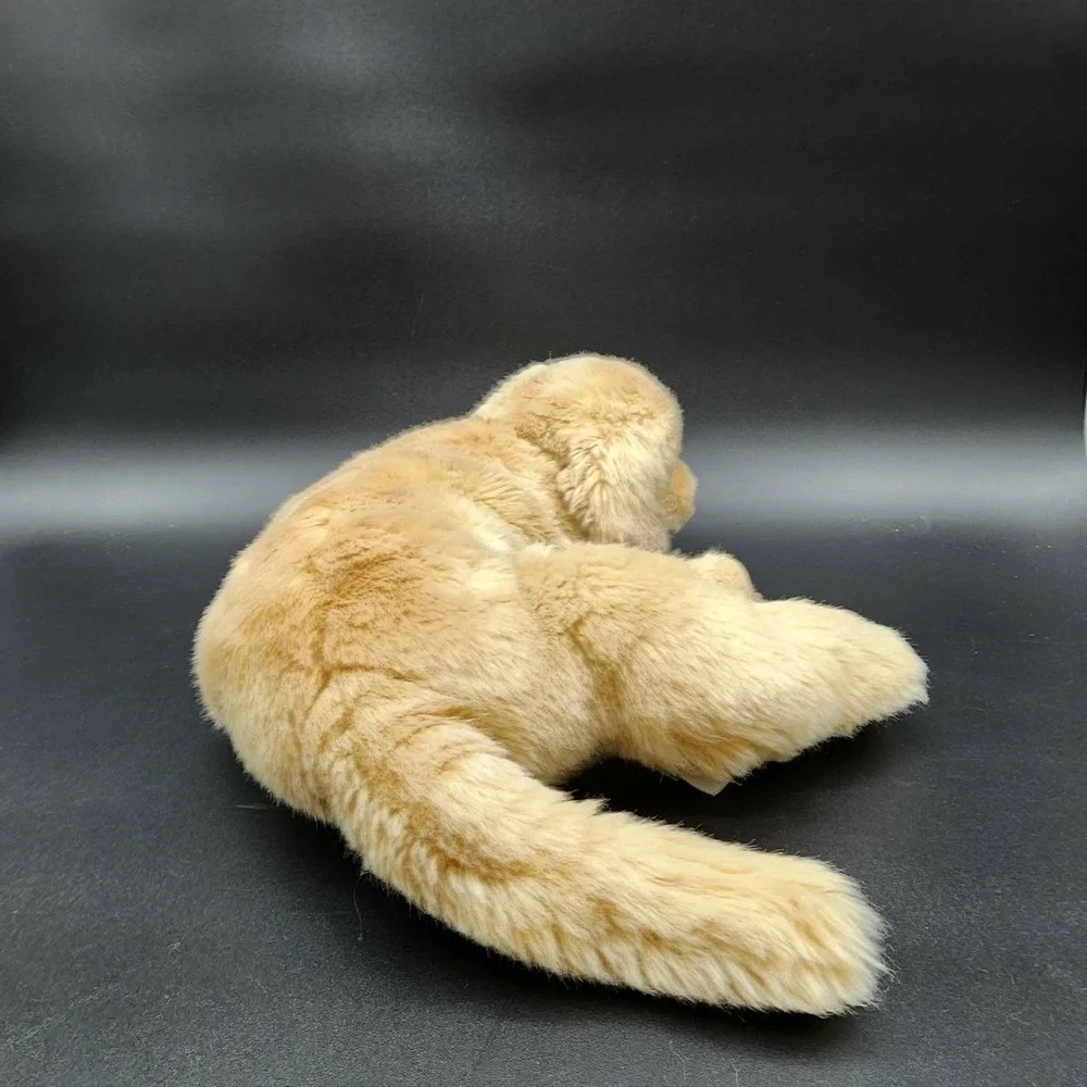 DEMDACO Tan Golden Retriever Poodle Plush Dog Lot Realistic‎ Stuffed Animal Toy